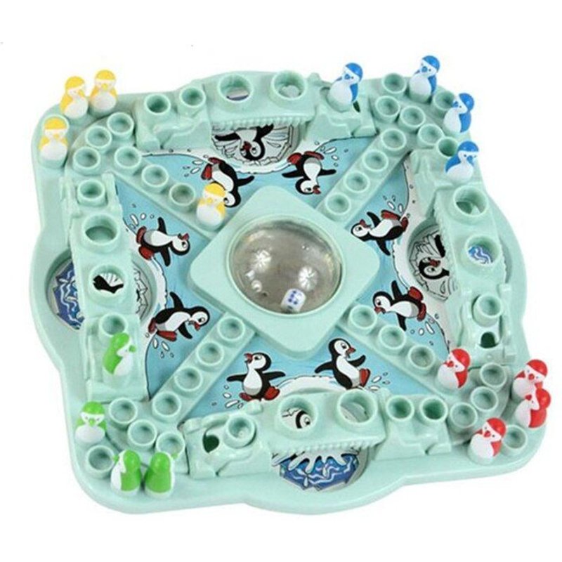 Jeu De Société Pingouin, Jeux De Société, Super Grands Dés, Jeux Éducatifs Interactifs, Cadeau Pour Parents Et Enfants