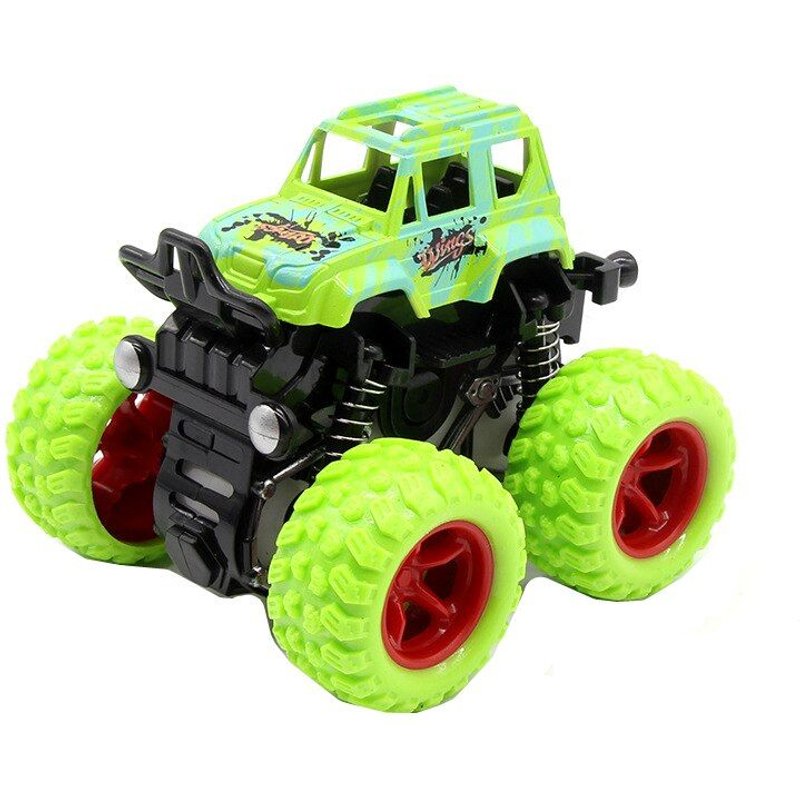 Petit Modèle De Voitures À Traction Rapide, Grand Pneu, Roues, Camions, Jouets Pour Garçons, Cadeau Pour Enfants, Jouer Avec Des Amis, 1 Pièce