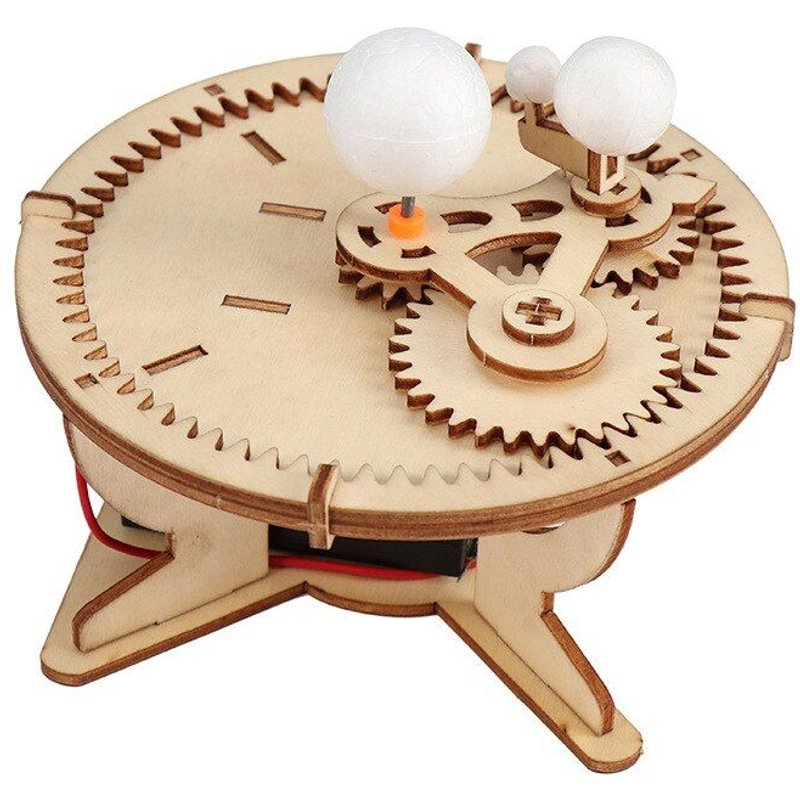 Technologie De Bricolage, Gizmo Soleil Terre Lune Trois Boules, Instrument De Simulation De Course, Divertissement Pour Enfants, Blocs De Jeu De Cerveau, Jouet 1 Pièces