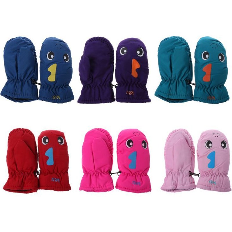 Gants Chauds De Bonne Qualité Pour Bébé De 2 À 5 Ans, Mitaine D'hiver Pour Enfants, Garçons Et Filles, Pour L'extérieur, Imperméables Et Coupe-Vent