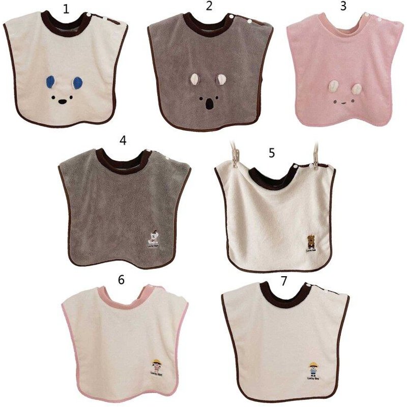 Bavoir Imperméable Pour Bébé, Bavoir Nano Antidérapant, Sans Manches, Tablier D'alimentation, Chiffon De Toilette, Robe Serviette Pour Nouveau-Né, Garçons Et Filles, Cadeau