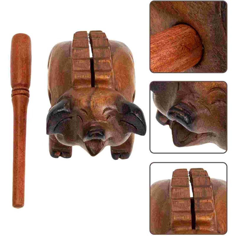 Artisanat Musical Domestique En Forme De Cochon, Percussion Artisanale