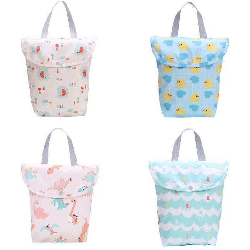 Sac À Couches Pour Bébé Avec Poignée, Imperméable, Réutilisable, Grande Capacité, Organisateur Pour Maman, Voyage En Plein Air, Shopping, Fourre-Tout De Transport