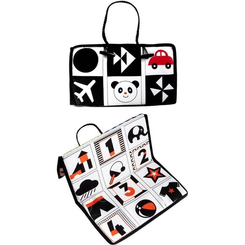 Siège De Voiture Pour Bébé H3cd, Miroir Pliable, Portable, Mignon, Motifs De Dessin Animé, Jouets Cognitifs D'apprentissage Pour Tout-Petits