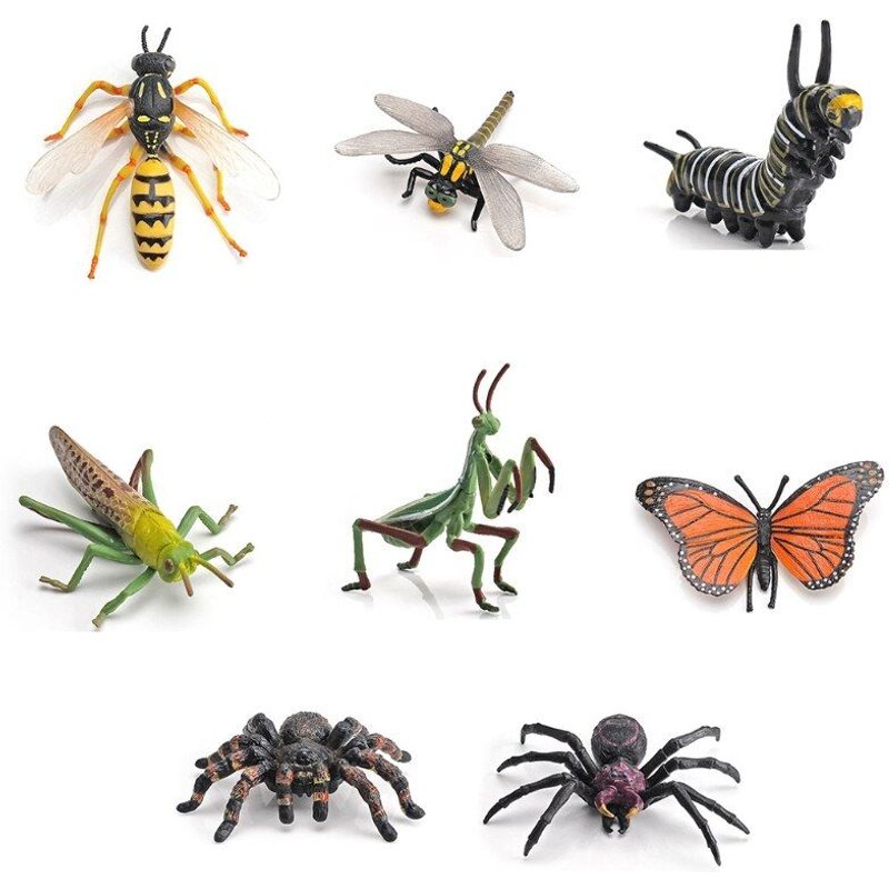 Fourniture Scientifique Réaliste D'insecte Pour Enfants, Cadeau De Fête D'halloween, Anti-Stress Pour Enfants, Cadeau D'anniversaire