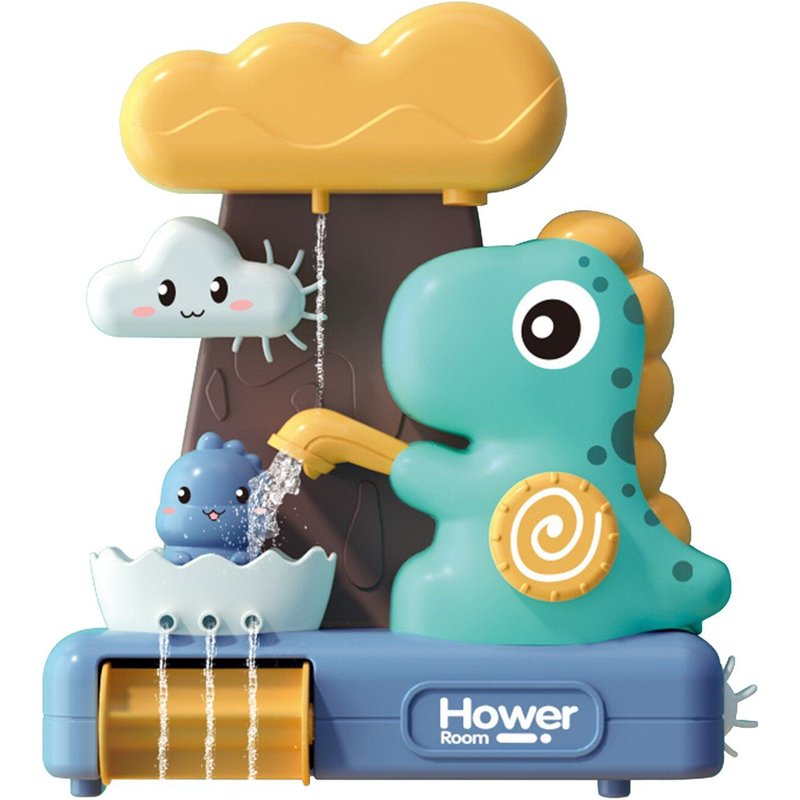 Jouets De Bain Pour Bébé, Ensemble Cascade De Dinosaure, Effet Salle De Bain, Cadeau De Douche Mural, Jouets Pour Enfants, Filles Et Garçons