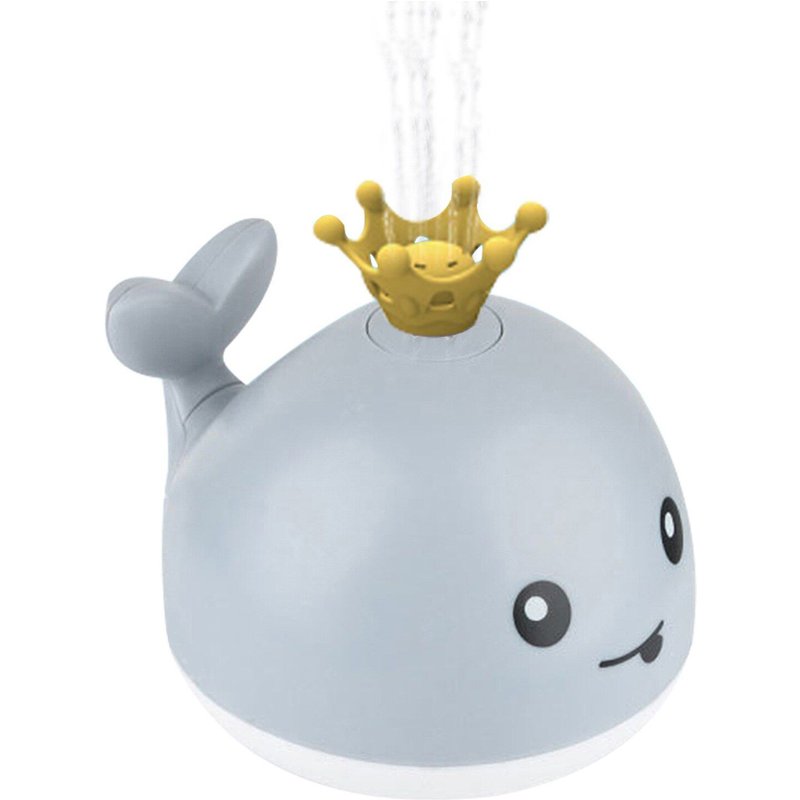 Jouets De Bain À Pulvérisation Automatique Pour Bébé, Baleine, Jouet De Bain À Jet D'eau Avec Lumière Led, Jouets De Baignoire Et De Douche Pour Tout-Petits Garçons