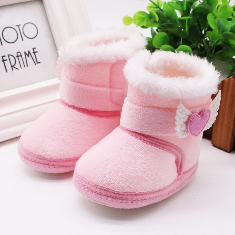 Bottines De Neige Souples Pour Bébés Filles Et Garçons, Chaussures Chauffantes Pour Nourrissons