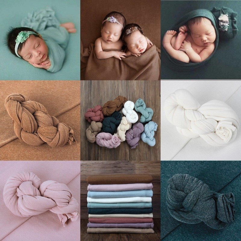 Arrière-Plan De Séance Photo Pour Bébé, Couverture Enveloppante Pour Nouveau-Né, Accessoires De Photographie Pour Bébé, Garçon Et Fille