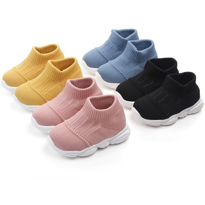 Chaussures De Sport En Maille Rayée Pour Bébés Filles Et Garçons, Baskets De Course Décontractées Respirantes À La Mode Pour Filles