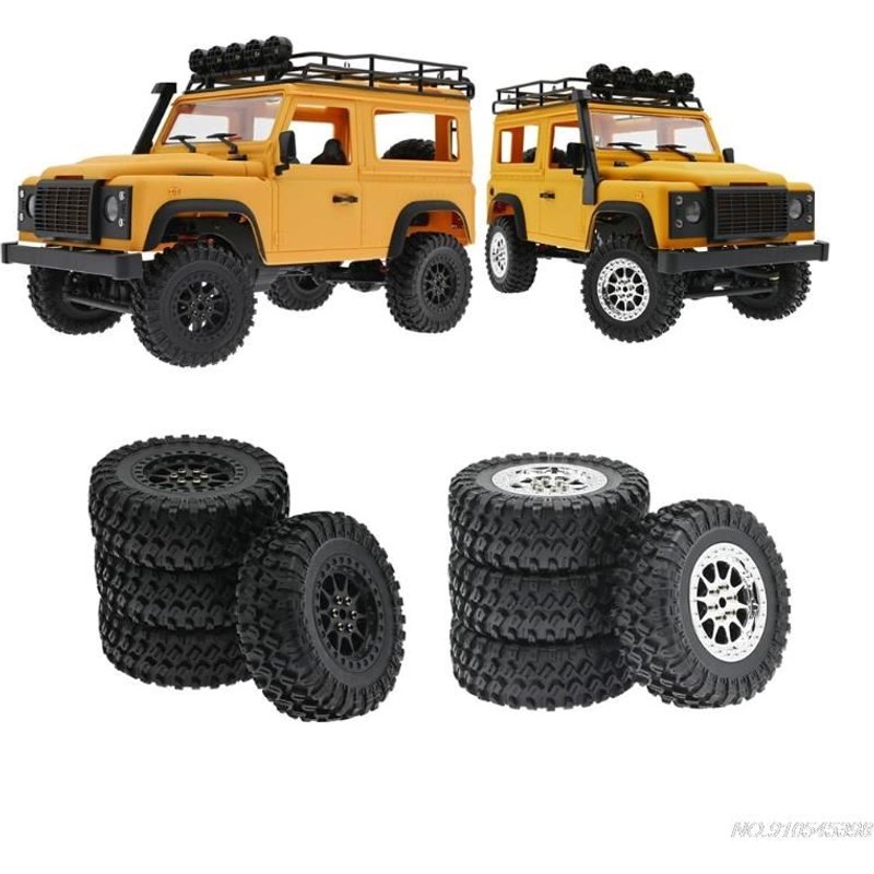 Pneus De Voiture Rc R1wf, Roues, Accessoires, Pièces De Rechange, Diamètre Extérieur 70mm, En Caoutchouc, Compatibles Avec Mn90 Mn91 Mn99 Mn99s