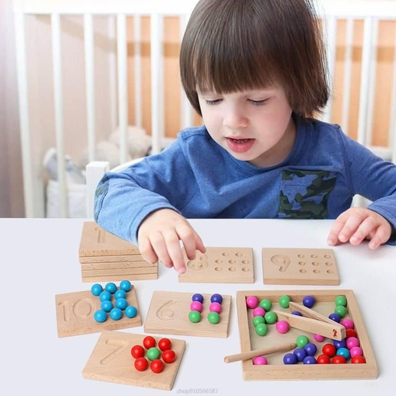 Jouet De Tri De Couleurs Pour Enfants, Développement Du Cerveau, Jouet De Maths, Apprentissage Précoce, Éducation Préscolaire, Aide Pédagogique, Livraison Directe My26 22