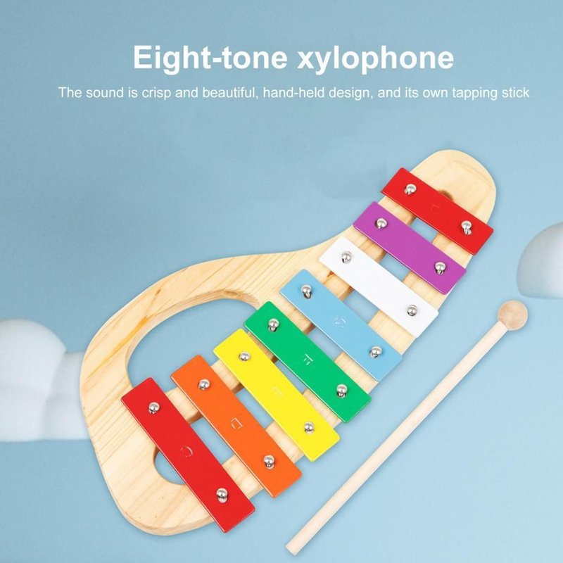 Instrument De Musique Huit Tons, Instrument De Musique, Pratique Du Rythme Éducatif, Jeu De Percussion Xylophone Pour Enfants