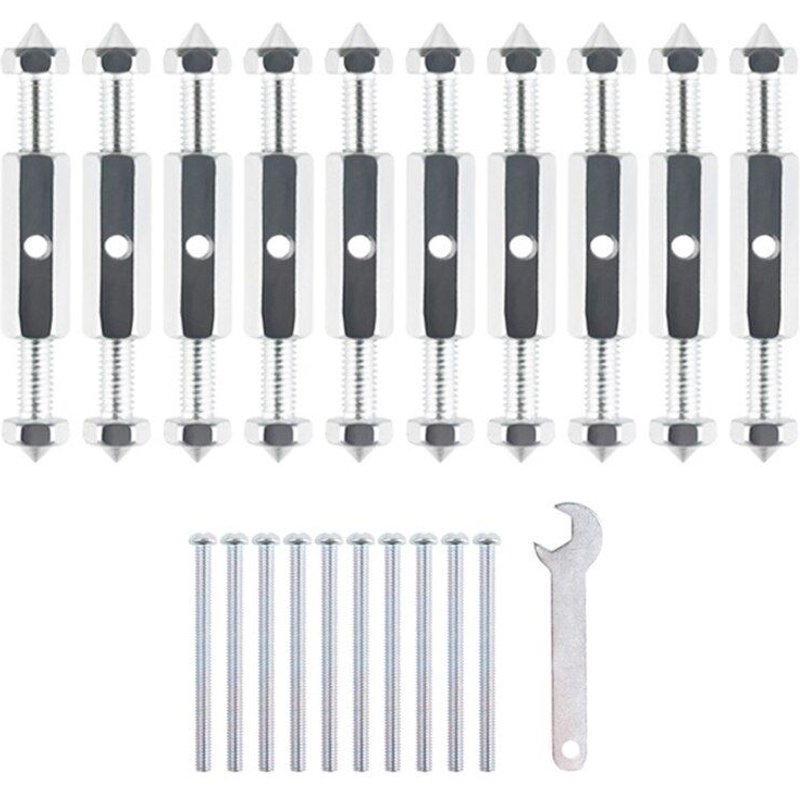 Boîte de commutation murale, outil de réparation boîte secrète 86mm, Cassette de commutation, tige de Support de réparation, accessoires d'électricien 10 pièces/ensemble