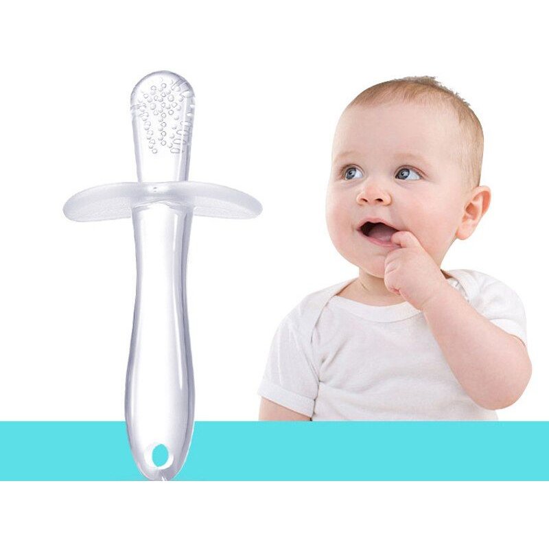 Bâton De Dentition En Silicone Liquide Pour Bébé, 1 Pièce, Jouet De Dentition, Design Anti-Hirondelle, Entraînement À Mastication Pour Nouveau-Né, Jouet Élastique