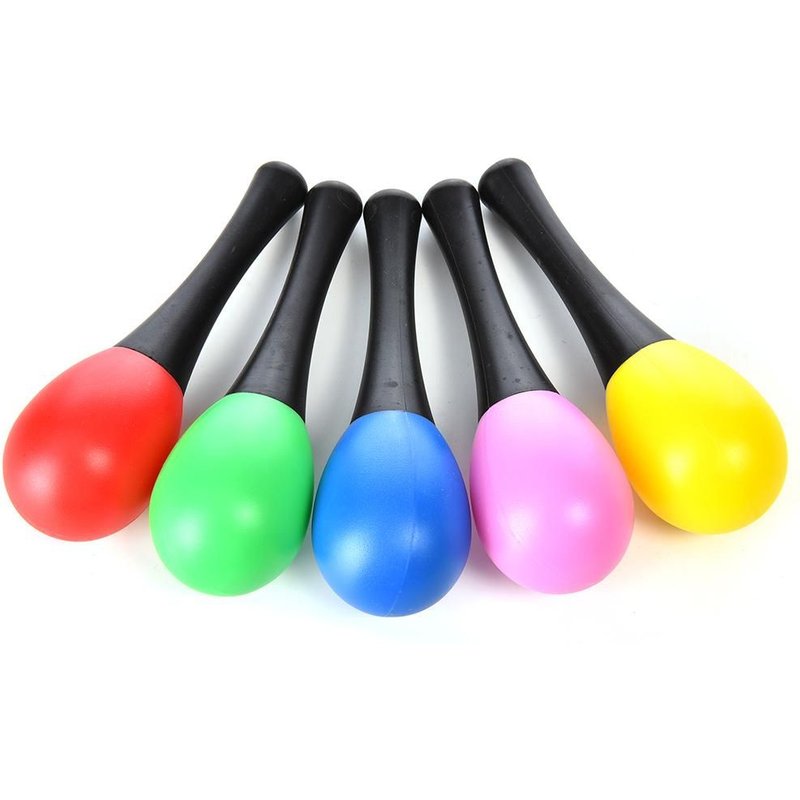 Marteau De Sable Maraca Hochet Secoueur Pour Enfants, Instruments De Musique Pour Bébés, Son, Jouet, Couleur Aléatoire, 1 Pièce