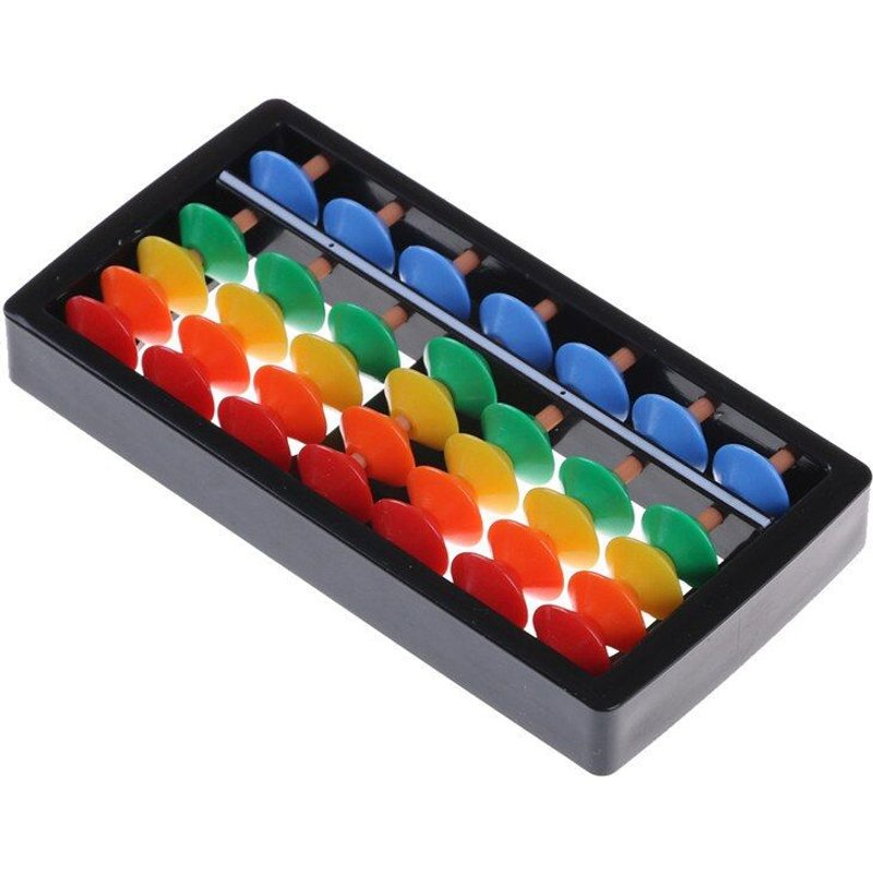 Boulier En Plastique Pour Enfants, Jouet, Petite Calculatrice, Perles De Calcul Éducatives Faites À La Main, Jouet D'apprentissage Précoce, 1 Pièces
