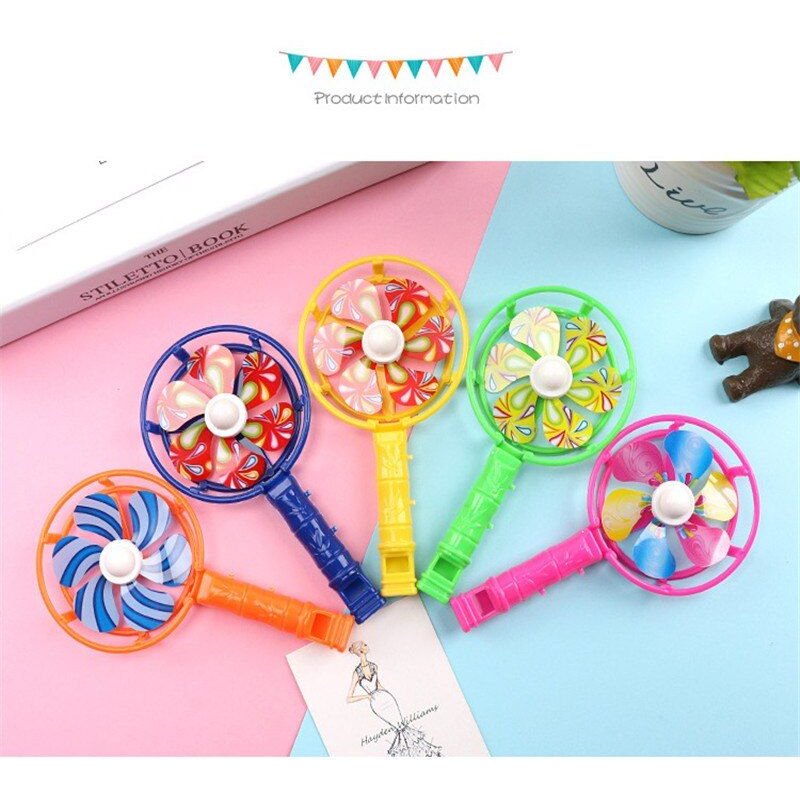 Lot De 5 Pièces, Couleur Aléatoire, Football, Rugby, Sifflets De Pom-Pom Girl, Pour Les Fans De Pois, Jouets D'instruments Musicaux Pour Enfants, Moulin À Vent Zll