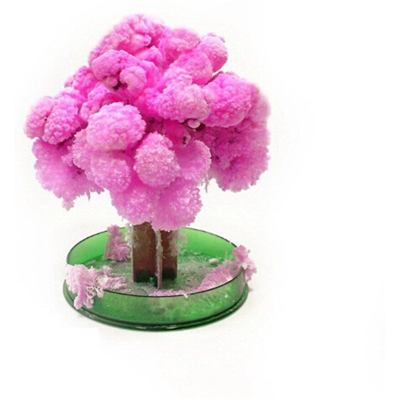 Arbre Sakura Japonais Magique, Arbre En Papier Rose, Décoratif Magique, Nouveau, Fabriqué Au Japon