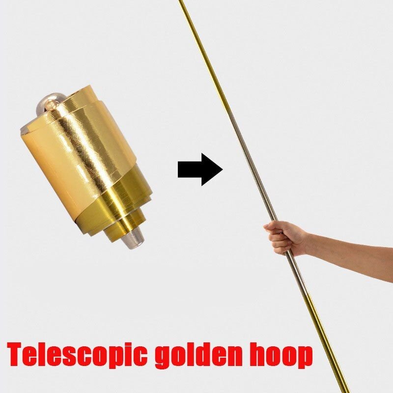 Tige Élastique En Acier Pour Tours De Magie, Accessoire Télescopique Pour Halloween, Jouet De Scène Zc, 110cm