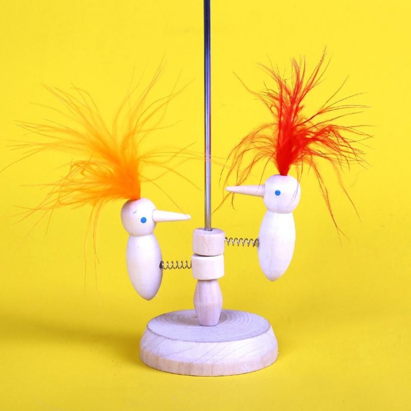 Jouet De Pic Montessori En Bois Pour Enfants, Jouet De Pic De Printemps, Élastique, Amusant, Éducatif