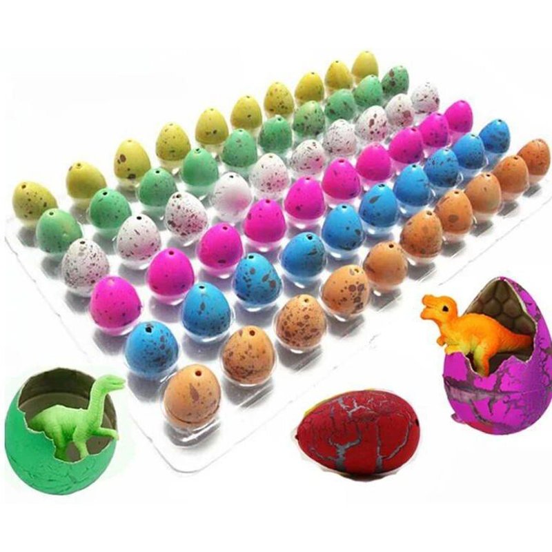 Jouets Gag Pour Enfants, 10 Pièces/Paquet, Nouveauté, Jouets Pour Enfants, Éclosion Magique, Animaux En Pleine Croissance, ¿Ufs De Dinosaure, Jouets Éducatifs, Cadeaux