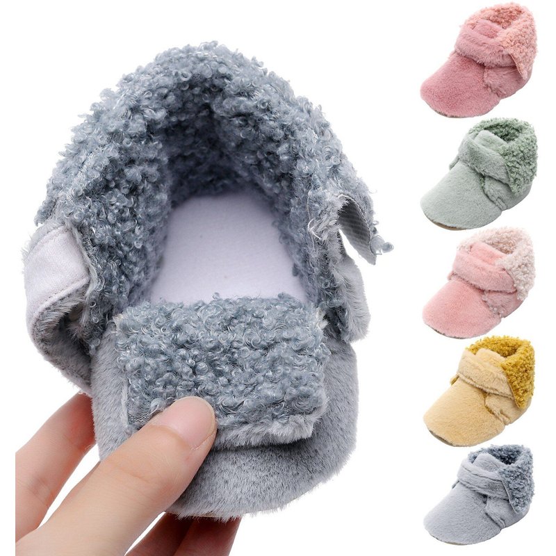 Bottes D'hiver Pour Bébé Fille Et Garçon, Chaussures Chaudes Pour Les Premiers Pas