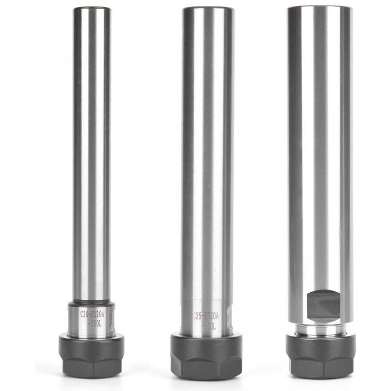 Tige d'extension à tige droite ER20A 20/25/32mm, 150mm, porte-mandrin à poignée CNC, porte-outil de tour