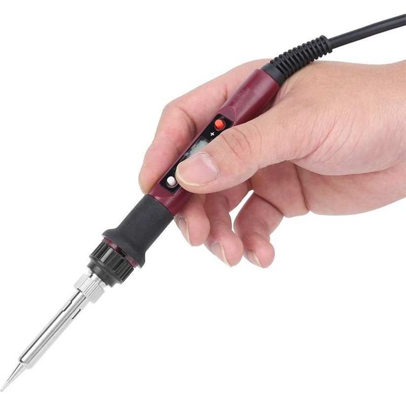 Fer à souder électrique 936H avec affichage numérique, température réglable, noyau thermique, stylo de soudage, prise US, AC 110V