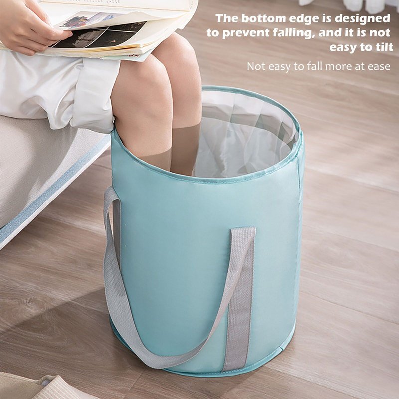 Bassin pliable pour voyage, Camping, seau de pĂȘche, bain de pieds, panier de lavage, Spa, nouveau