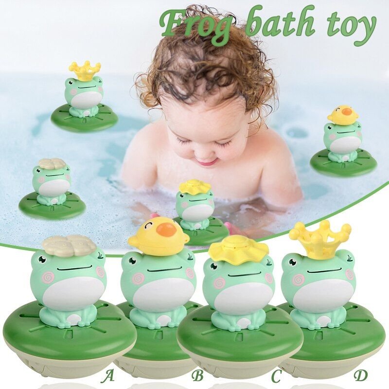 Jouet De Bain Pour Bébé, 4 Modes, Grenouilles Mignonnes, Arroseur À Jet D'eau, Salle De Bain, Douche Amusante, Cadeau Pour Enfant