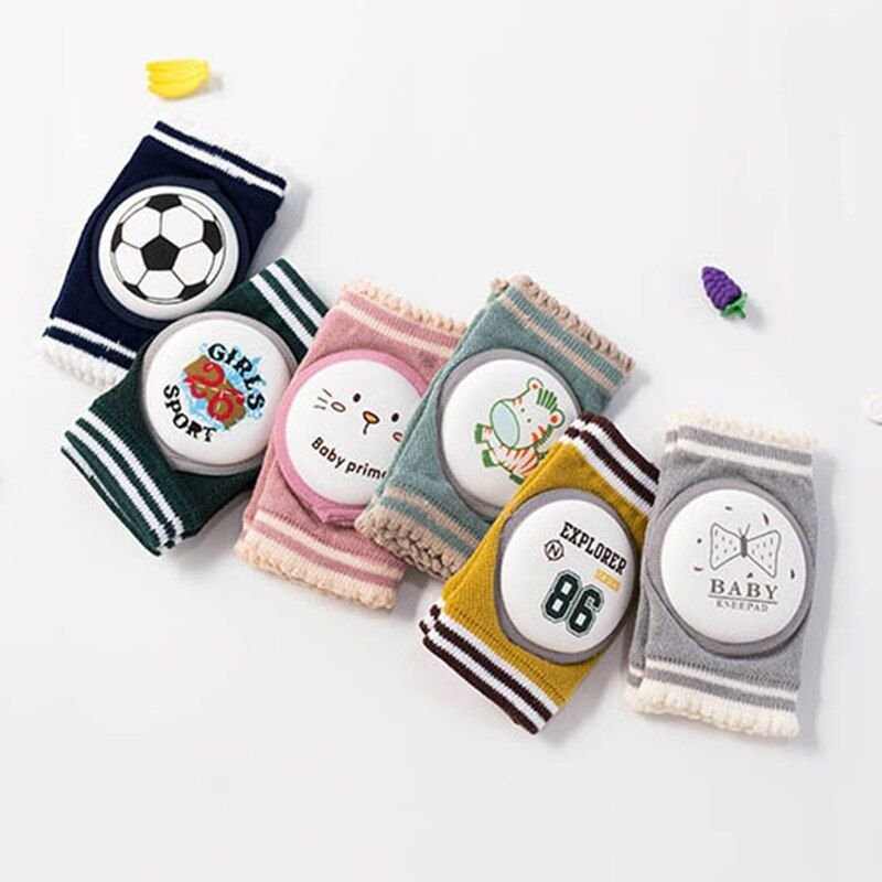 Jambières En Maille Respirante Pour Bébé, Genouillère De Sécurité En Maille, Coussin Chauffant Pour Les Jambes