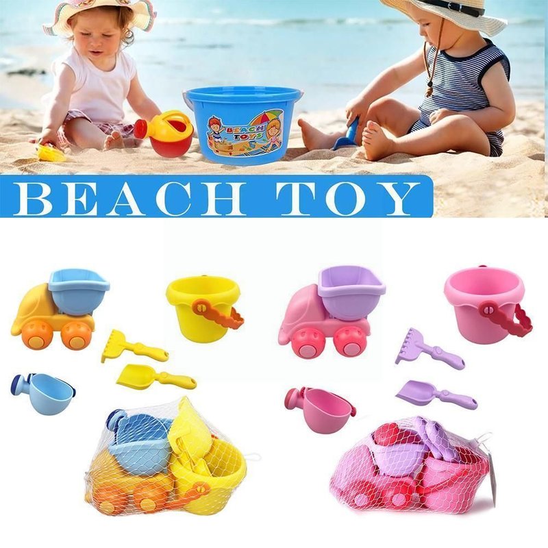 Jouets De Plage D'été En Plein Air, Accessoires De Jouets De Sable Pour Enfants, Dessin Animé En Plastique Souple, Dragage De Sable Et Jeux D'eau, Costume X0y9