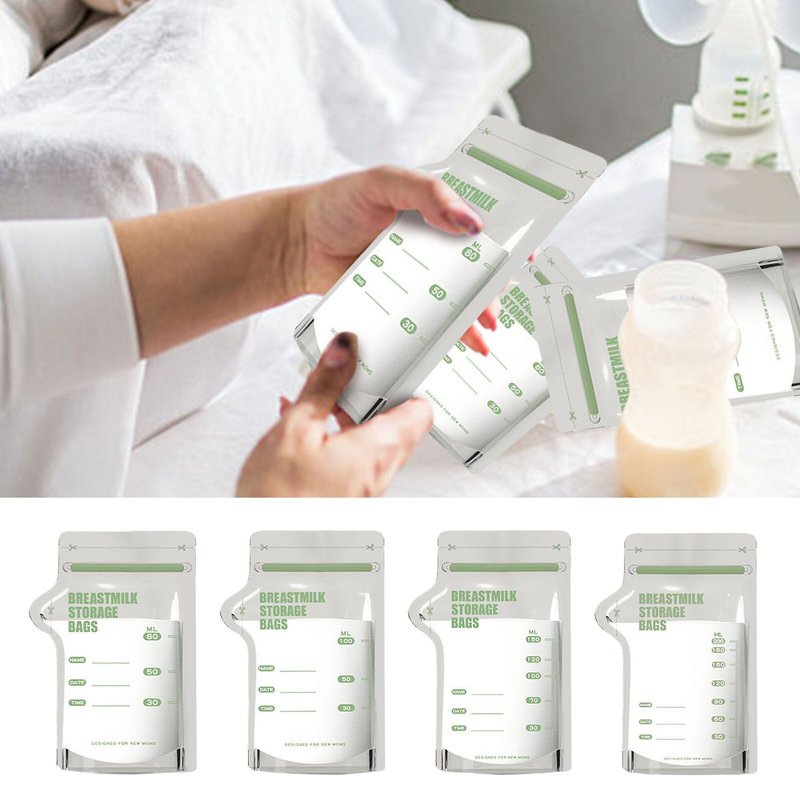 Sacs De Stockage De Lait Maternel, Conteneurs De Stockage De 3/3, 5/5/7 Oz, Magasin De Nourriture Pour Bébé, Sans Bpa, Sacs De Conservation D'aliments Sûrs, Essentiels D'alimentation