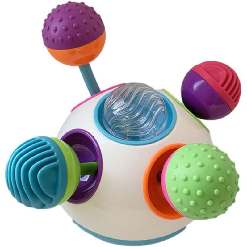Balles Sensorielles Durables Pour Bébés Enfants, Balle De Massage Douce Et Texturée Avec Lumières, Musique, Jouet De Balle Tactile Éducative