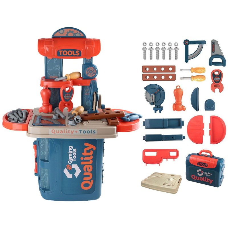 Table À Outils 3 En 1 Pour Enfants, Bricolage, Démontage, Jouet De Simulation, Ensemble De Construction Pour Garçons, Apprentissage, Boîte À Outils, Cadeaux D'anniversaire