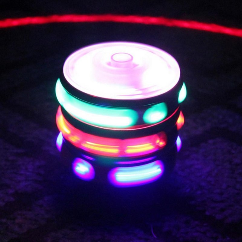 Jouet Gyroscopique Lumineux Led Coloré Pour Enfants, 1 Pièce, Flash Lumineux, Musique Magique, Cadeau Pour Garçons