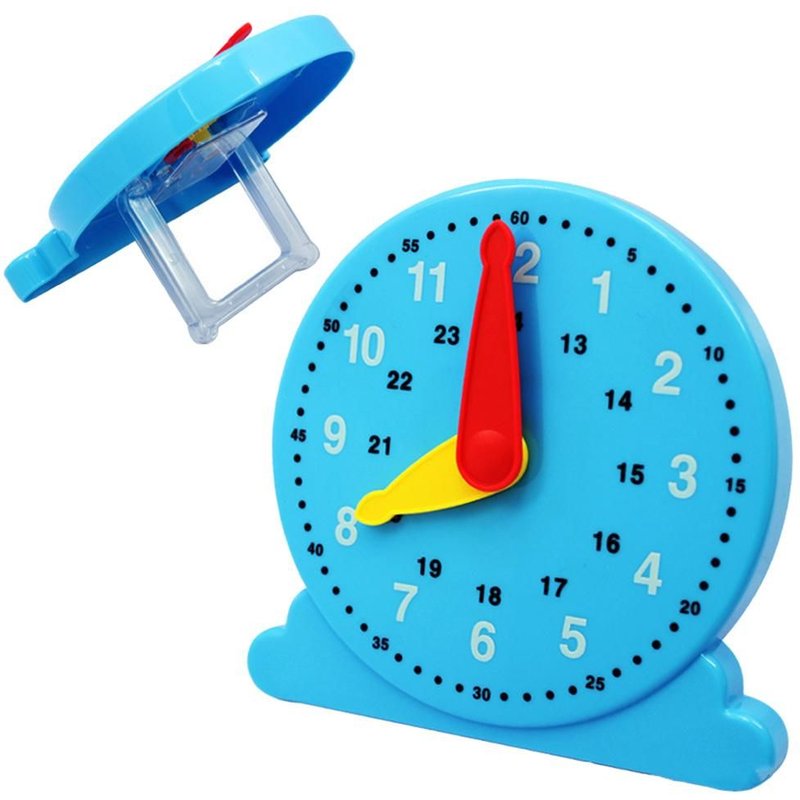 Jouet D'apprentissage Préscolaire Pour Bébé, Horloge Cognitive, Jouets Éducatifs, Numéro De Maternelle En Plastique, Jouet D'apprentissage Précoce Montessori