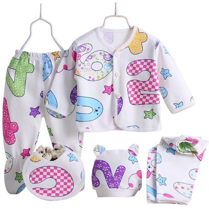 VĂȘtements Unisexe Pour Nouveau-NĂ© 0-3m Sous-VĂȘtements ImprimĂ©s D'animaux, Chemise Et Pantalons 2 PiĂšces Pour Garçons Et Filles, VĂȘtements En Coton Doux Pour Nourrissons