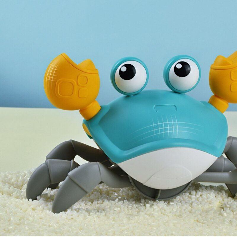 Jouets De Bain En Forme De Crabe Pour Bébé, Horloge, Jeu D'eau Classique, Plage En Plein Air, Pour Enfants, Glisser Dans La Baignoire