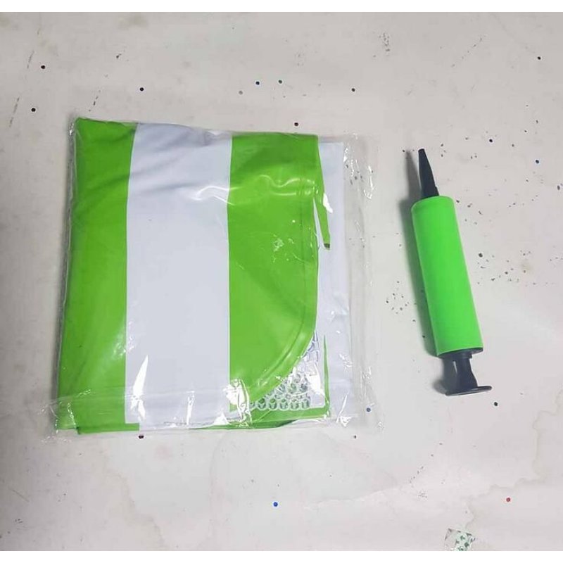 Hamac Avec Filet De Ceinture Gonflable, Lit-Balançoire Pliable À Double Usage, Dossier Flottant, Chaise De Salon Pour Jeux D'eau