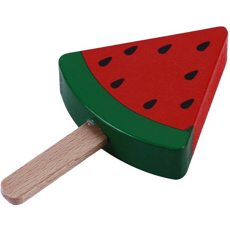 Maison De Jeux En Bois, Sundae Nourriture Popsicle, Jouet Modèle De Popsicle, Jouet Éducatif Pour Enfants En Bas Âge