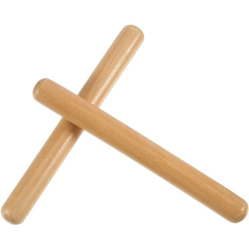 Baguettes De Tambour En Bois D'érable, Une Paire De Baguettes, Accessoires Pour Tambour En Bois D'érable, Non Électrique Unisexe De 2 À 4 Ans