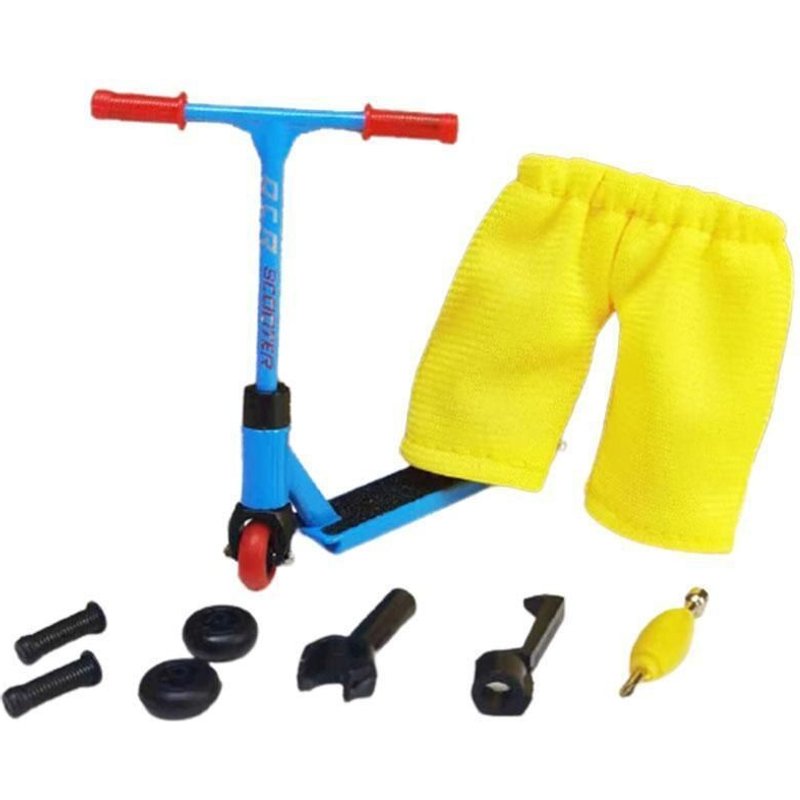 Mini Trottinette À Doigt En Alliage Pour Enfant De Plus De 6 Ans, Jouet Éducatif, Cadeau D'anniversaire, Cognition Intéressante