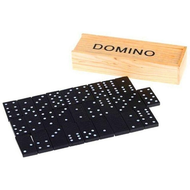 Jeux De Société Dominos En Bois, Jeu De Voyage Pour Parents Et Enfants, Développement De L'intelligence, Jouets Éducatifs Précoces, Cadeaux, 28 Pièces/Ensemble