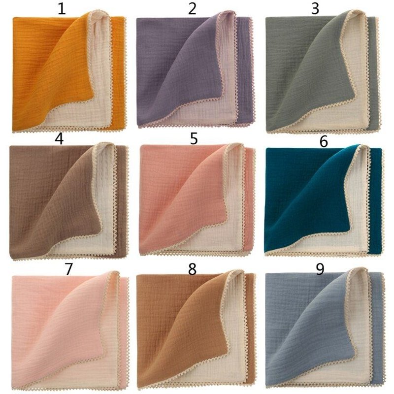Serviette De Sommeil Pour Nouveau-Né, 1 Pièce, Serviette Apaisante Pour Bébé, Mouchoir Absorbant En Gaze, Chiffon De Toilette