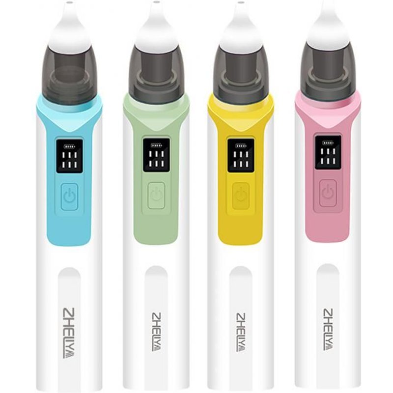 Aspirateur Nasal Électrique En Silicone Pour Bébé, Sans Danger Pour La Tête Du Nouveau-Né, Nettoyant Pour Le Nez, Faible Bruit, Anti-Reflux, Aspiration Buccale, Santé Des Tout-Petits