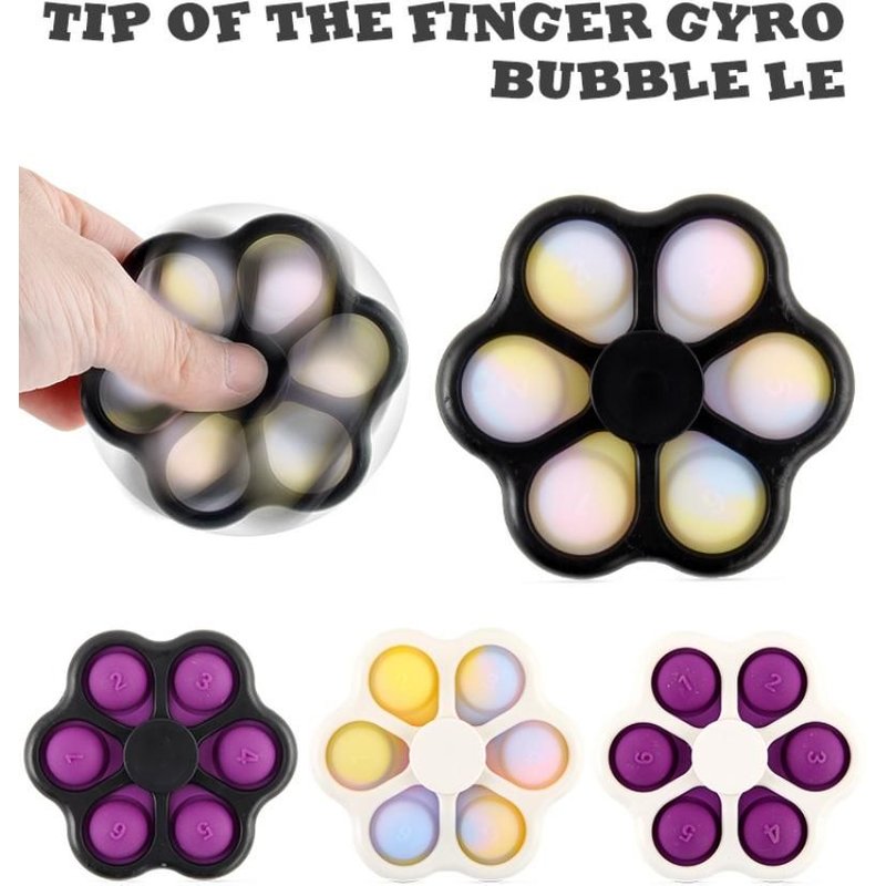 Planche À Bulles Pour Enfants, Jouets À Presser Pour Bébés, Anti-Stress, Souple Et Fluorescent