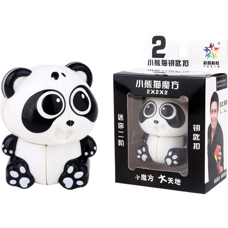 Porte-Clés Cube Magique Panda 2x2, Nouveau Jouet Éducatif Pour Enfants, 2019