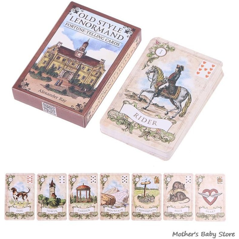 Jeu De Société Tarot Runes Oracle, 1 Boîte, Cartes De Tarot, Fourniture Psychique, De Haute Qualité, Divination, Bénédiction D'alchimie